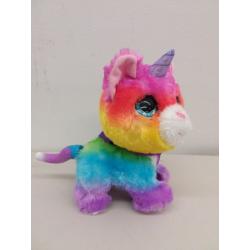 Walkalots Big Wags Electronic Pet Unicorn Cat (Multi-color)
