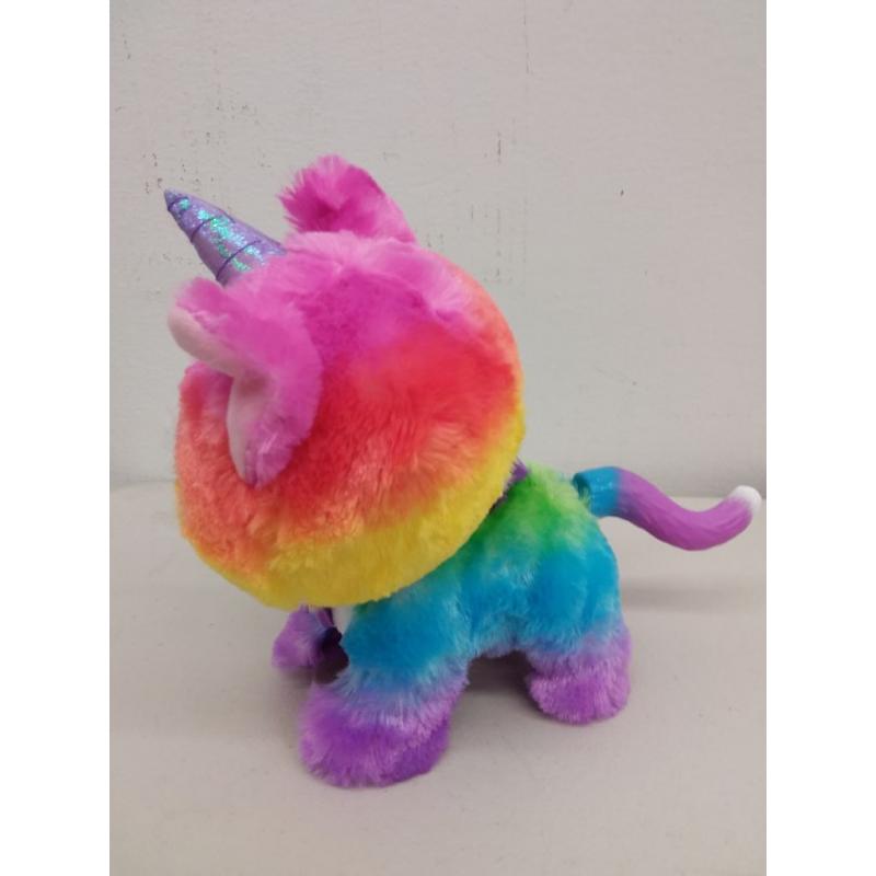 Walkalots Big Wags Electronic Pet Unicorn Cat (Multi-color)