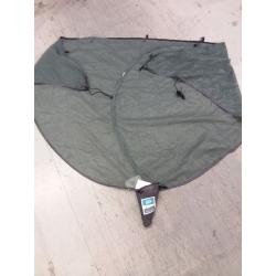 Equip Portable Hammock Bug Net, Gray Polyester Mosquito Net for Camping