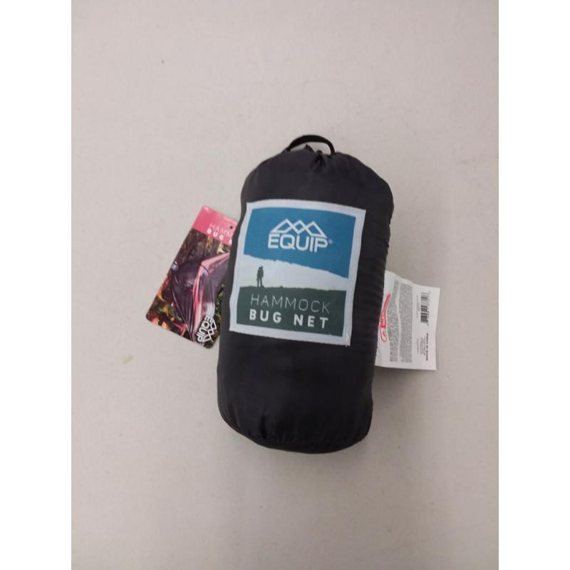 Equip Portable Hammock Bug Net, Gray Polyester Mosquito Net for Camping