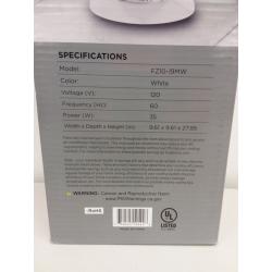 Pelonis 28 3-Speed Oscillating Tower Fan, White