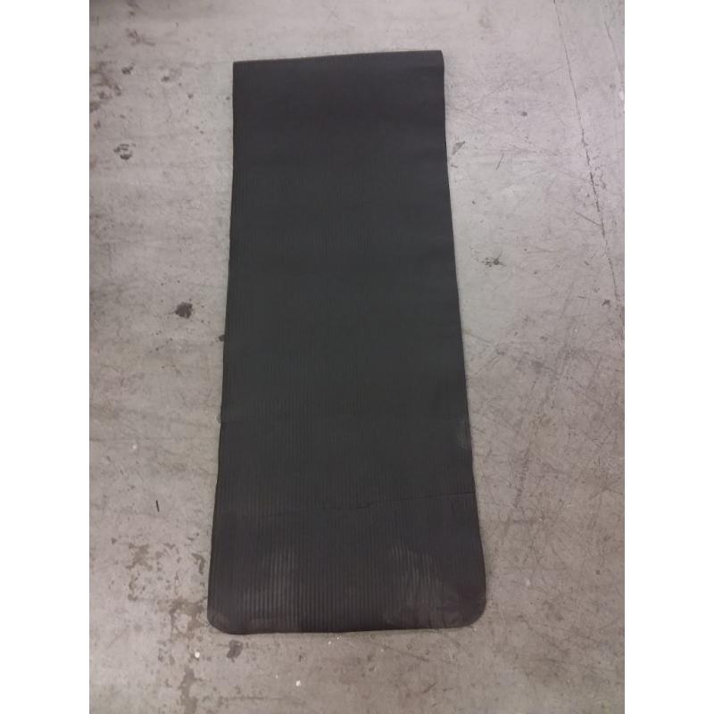 1/2 In. Yoga Mat, Black