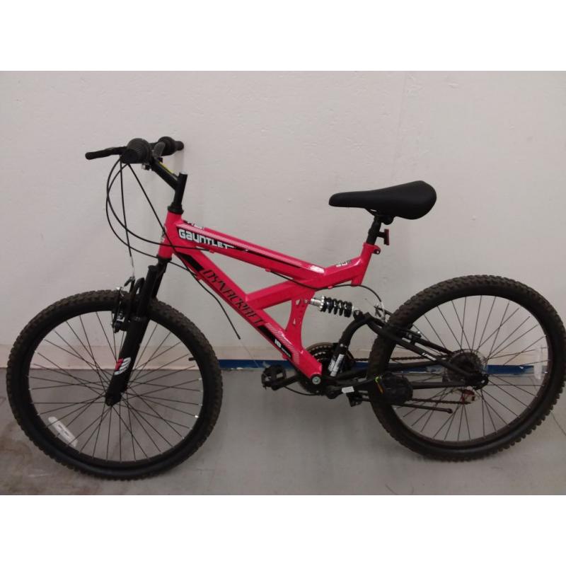 Dynacraft 24 Gauntlet Mountain Bike, Red