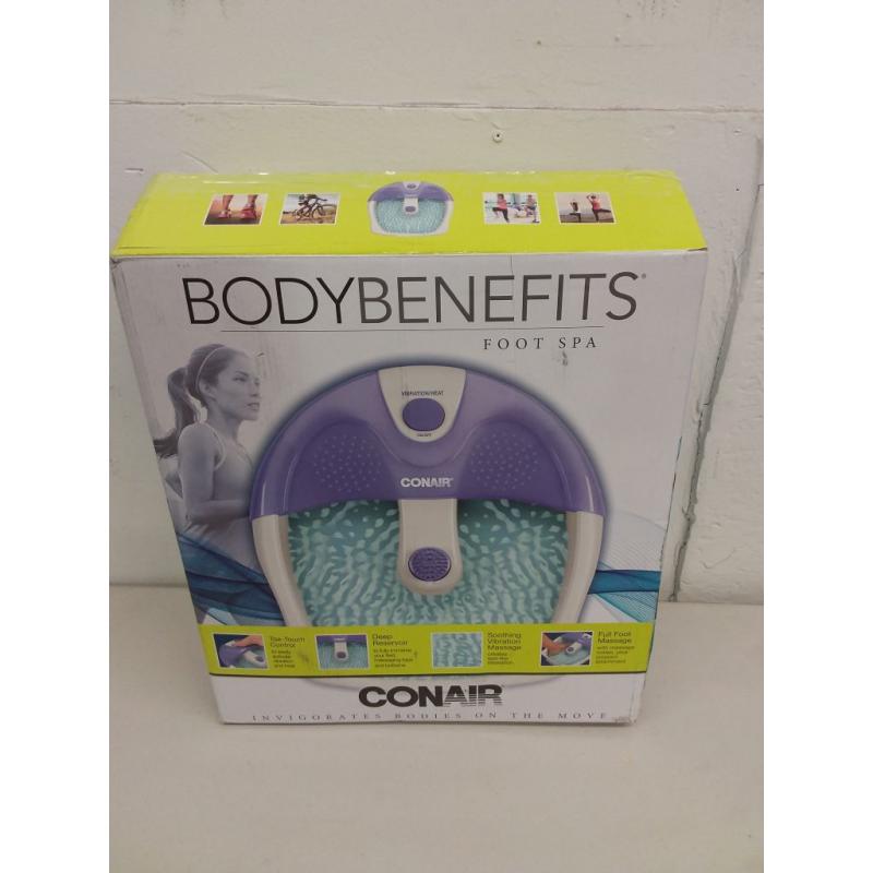 Conair BodyBenefits Foot Spa with Vibration & Heat