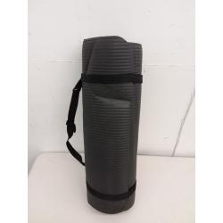 1/2 In. Yoga Mat, Black