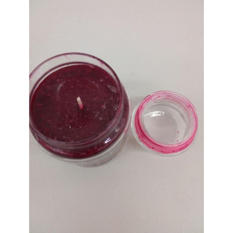 Cocodor Large Jar Candle/Black Cherry / 120-150 Hour Extended Burn Time/Holiday Decoration, Home Deco, Interior, Aromatherapy, Fragrance