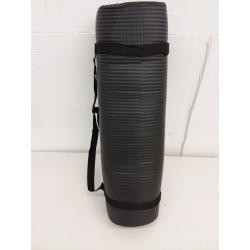 All purpose thick yoga mat, black