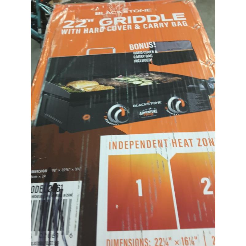 Blackstone 22 Griddle With Hard Cover & Carry Bag