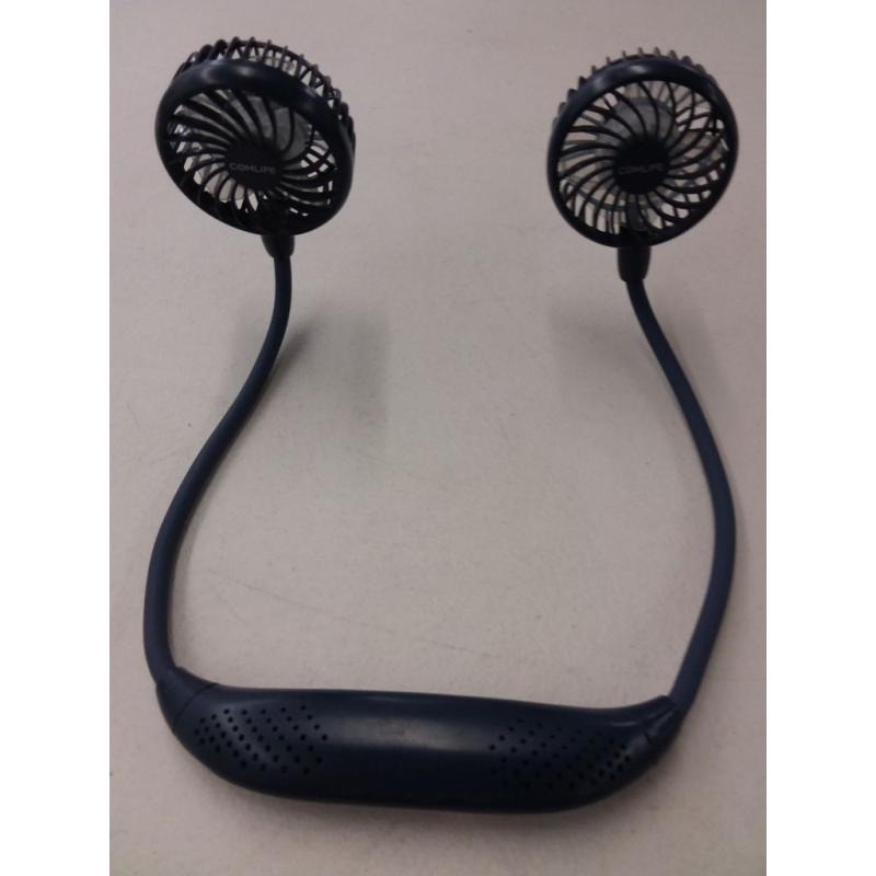 Portable Neck Fan, 2600mAh Battery Operated Sport Fan Ultra Quiet Hands Free