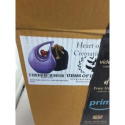 Urns For Ashes Heart of Love Urn With Velvet Bag