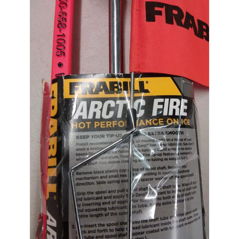 Tip up Arctic Fire Orange, Ice Fishing Tip-Ups, 1693
