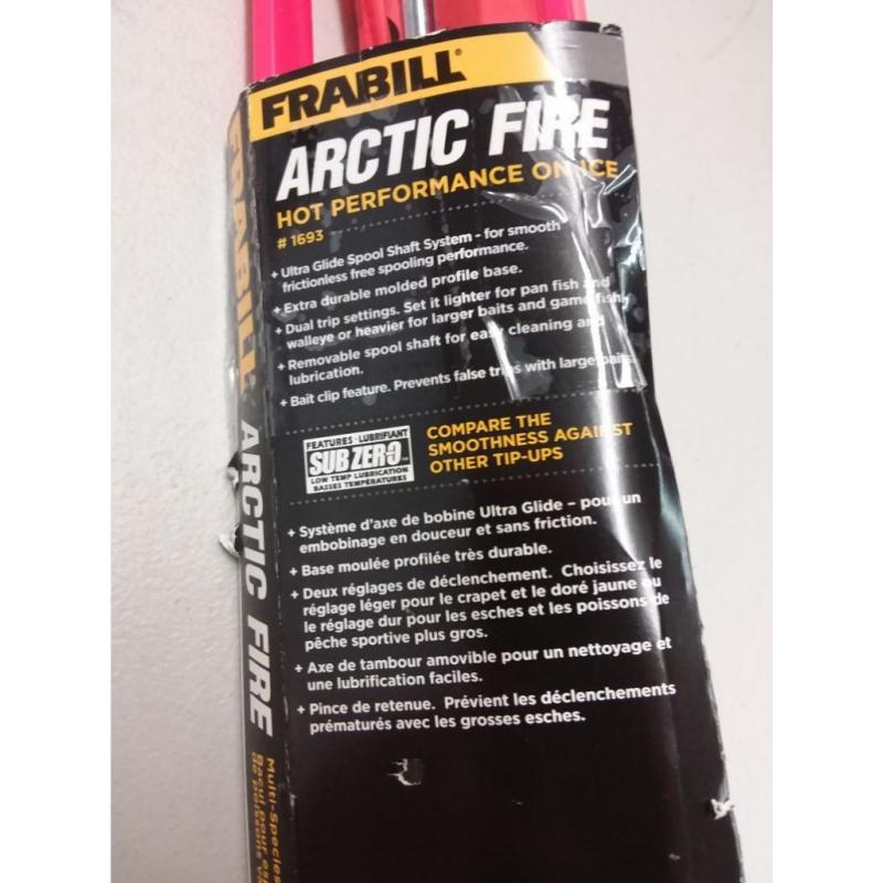 Tip up Arctic Fire Orange, Ice Fishing Tip-Ups, 1693