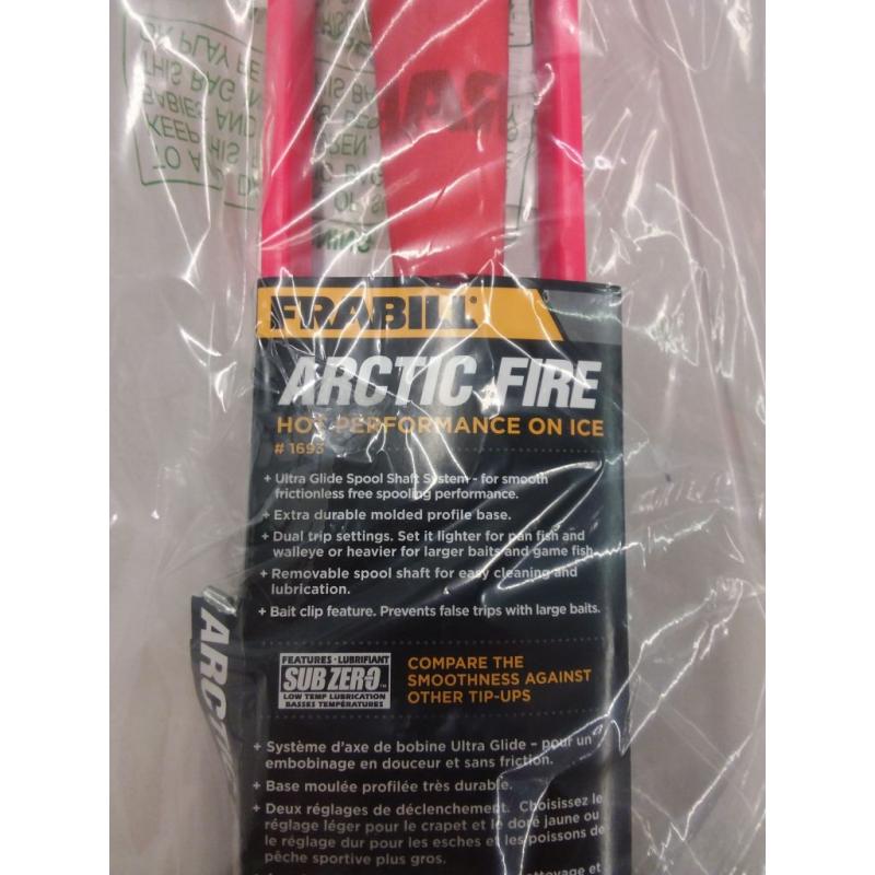 Tip up Arctic Fire Orange, Ice Fishing Tip-Ups, 1693
