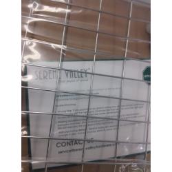 Sink Bottom Grid 24-1/8 x 12-5/8, Centered Drain with Corner Radius 1-1/2