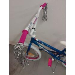 20 Inch Sea Star Girl's Sidewalk Bike, Blue and Pink