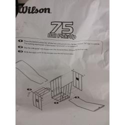 Wilson 75 Tennis Ball Pick Up Hopper