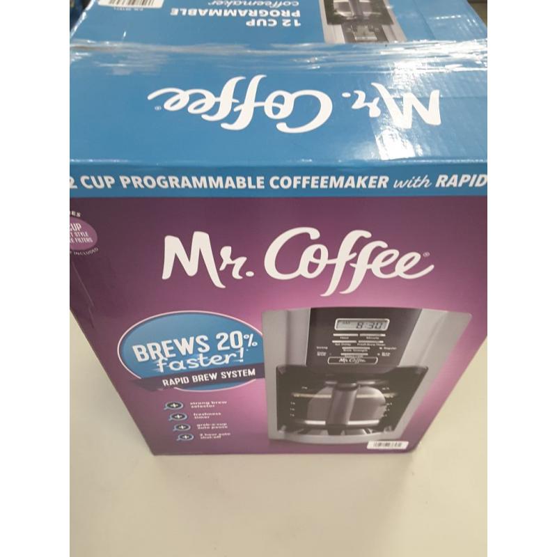 Mr Coffee 12 Cup Programmable Coffee Maker
