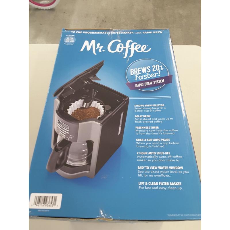 Mr Coffee 12 Cup Programmable Coffee Maker