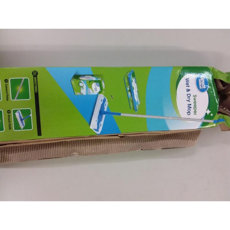 Great Value Sweeper Wet and Dry Mop