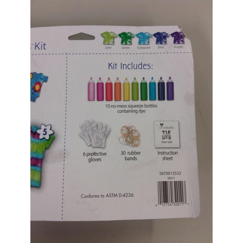 CreateBasicsKit 10-Color Superpack Tie Dye Kit