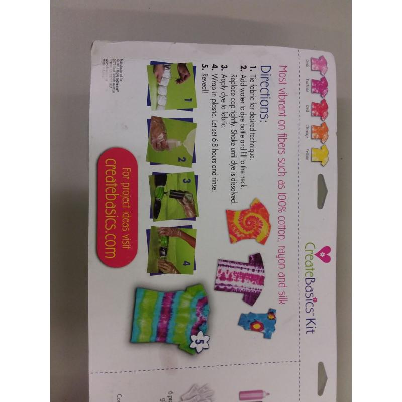 CreateBasicsKit 10-Color Superpack Tie Dye Kit
