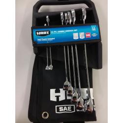 HART 11 pc. Combo wrench set
