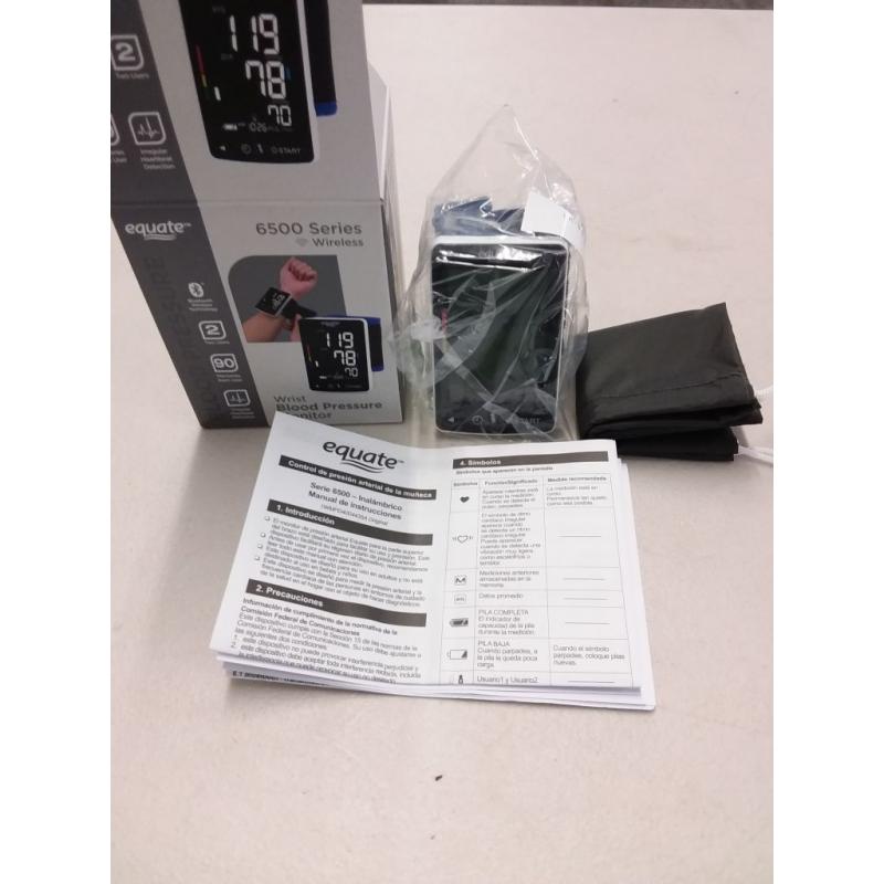 BP-6500 Wrist Blood Pressure Monitor with Bluetooth