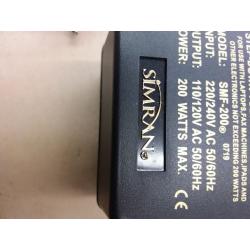 SMF-200 Deluxe 200 Watts Step Down Voltage Converter for International Travel