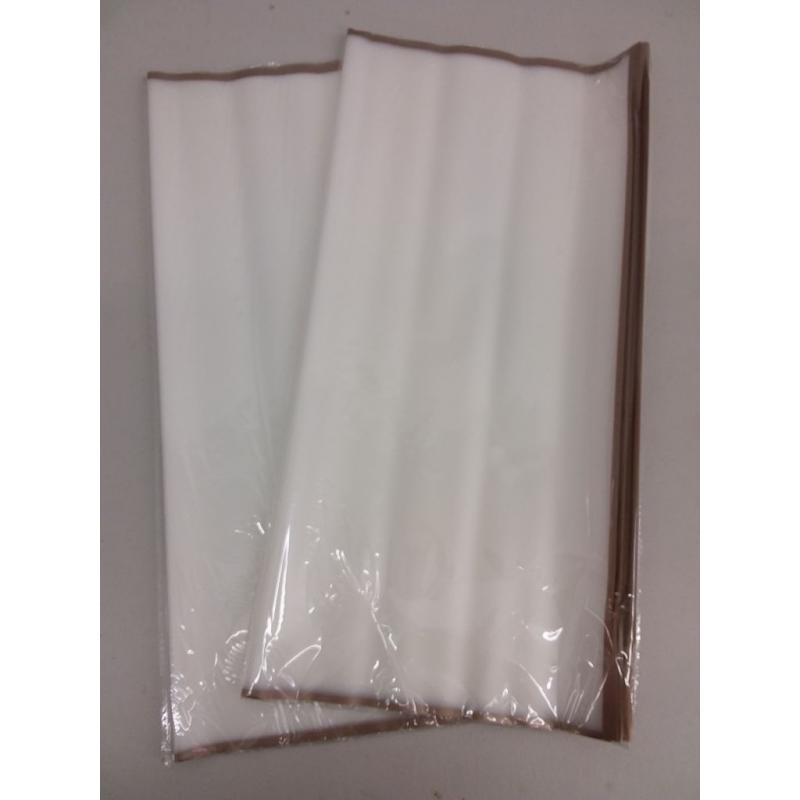 Waterproof Flower Wrapping Paper, white/gold