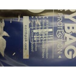 Earth Pak- Waterproof Dry Bag with Front Zippered Pocket