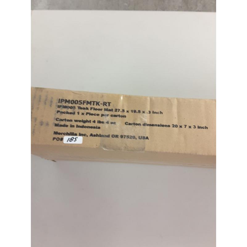 Hip O Teak Floor Mat (Wooden)