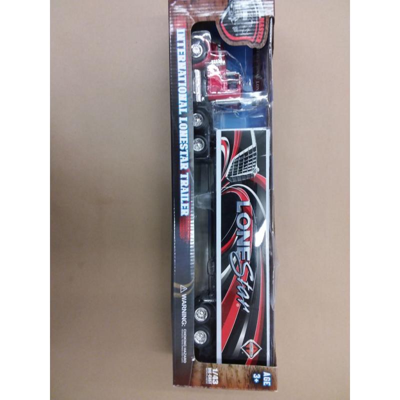 International Lonestar Tractor Trailer Play Toy Truck Vehicle for Kids