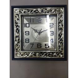 14 1/4 inch Gold Square Wall Clock