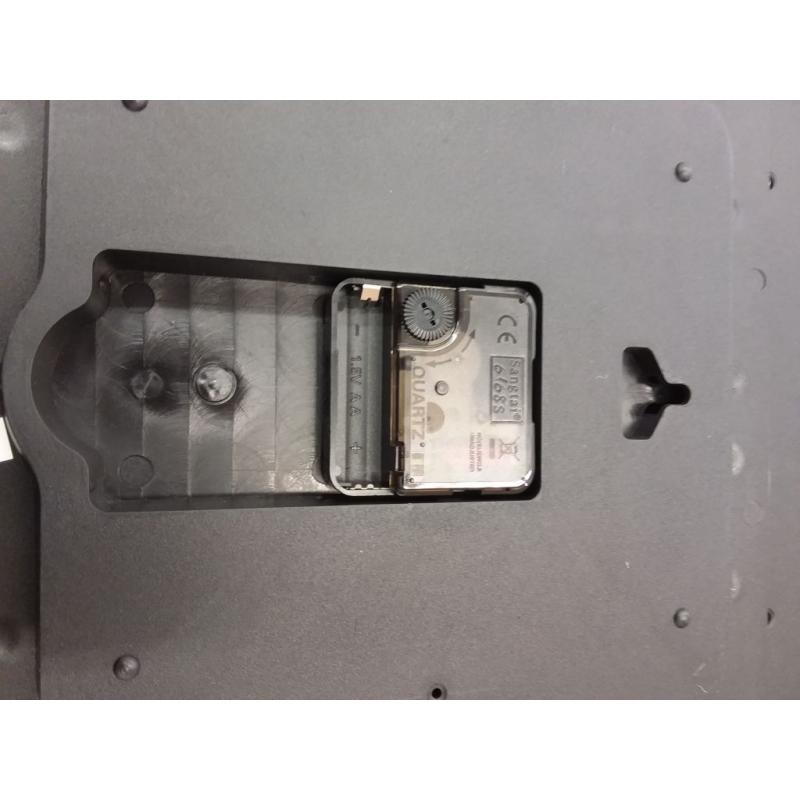 14 1/4 inch Gold Square Wall Clock