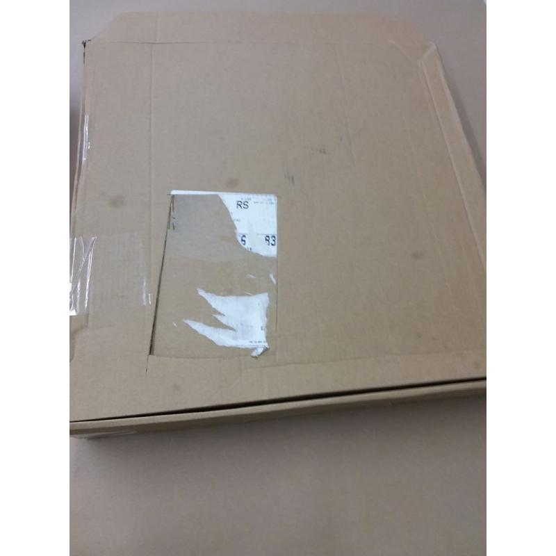 14 1/4 inch Gold Square Wall Clock