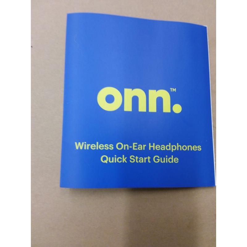 Bluetooth On-Ear Headphones, Black