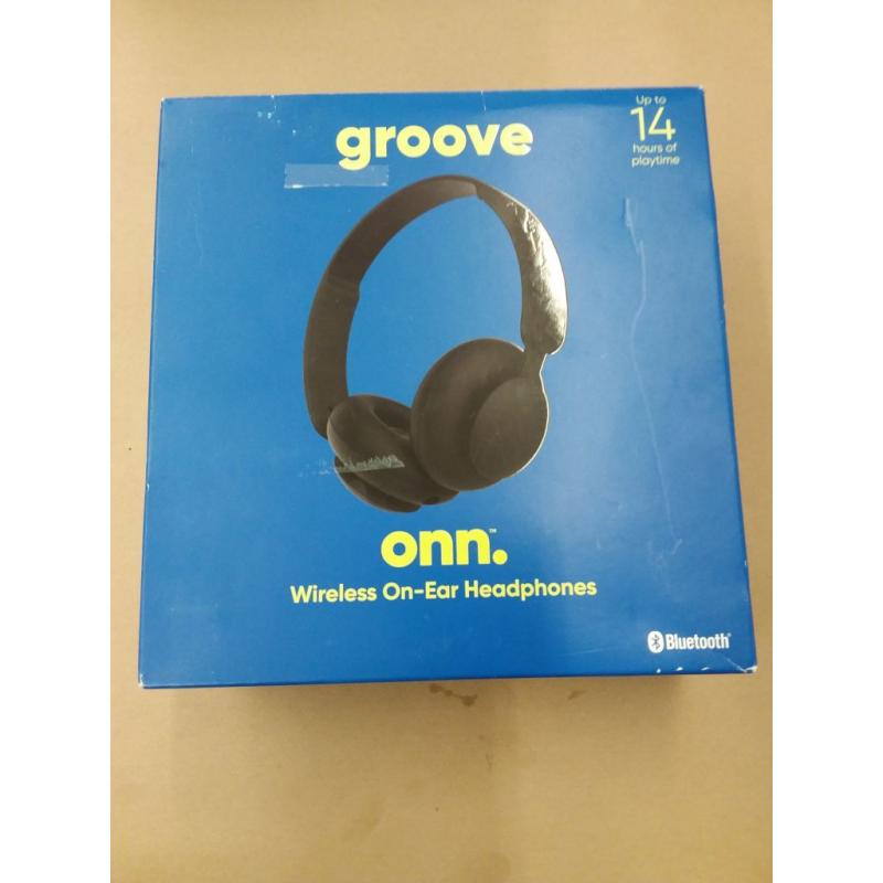 Bluetooth On-Ear Headphones, Black