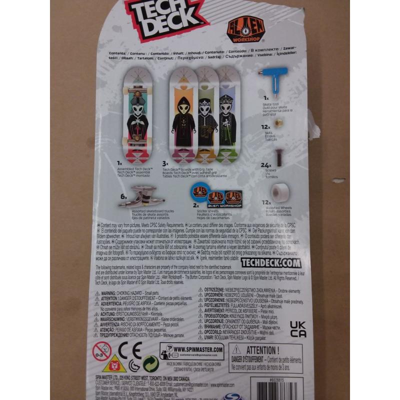 Tech Deck Ted Dec 3pack Alien