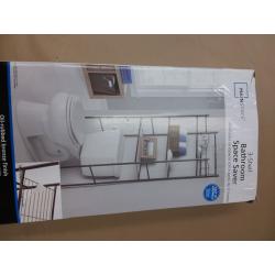 Over the Toilet Storage, 3-Shelf Bathroom Space Saver, Oil Rubbed Bronze