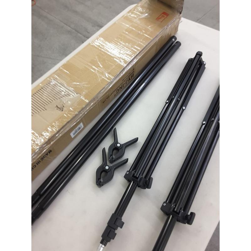 HYJ-INC Photo Video Studio 10 Foot Adjustable Backdrop Stand