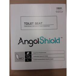 Toilet Seat Round Wood with Slow Close,Easy Clean,Quick-Release Hinges