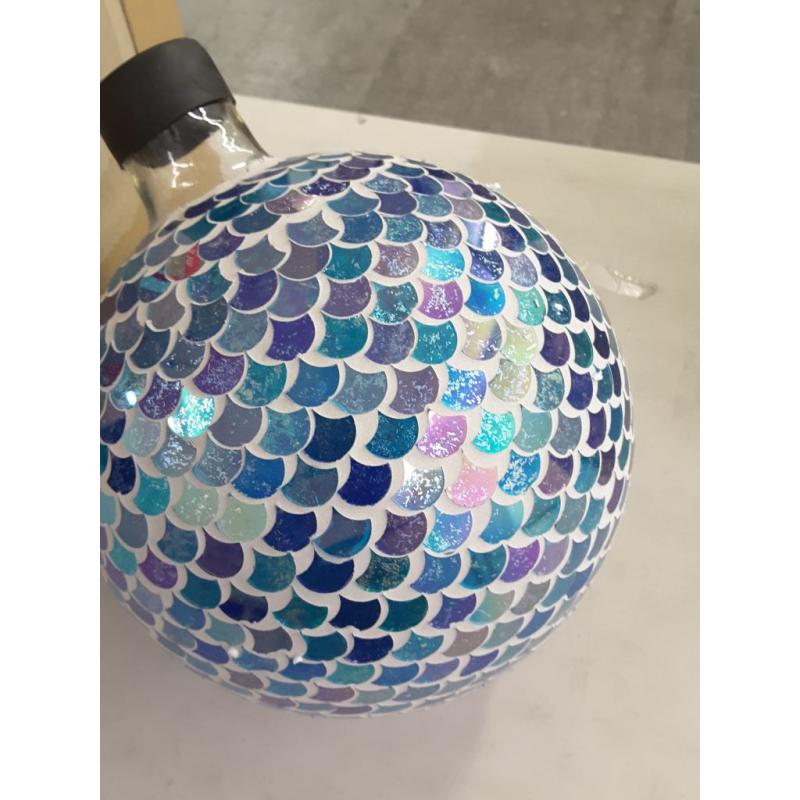 Whole Housewares 10 Inch Mosaic Colorful Gazing Ball