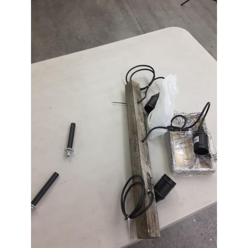 LMSOD 3 Lights Industrial Hanging Wall Sconce Lighting