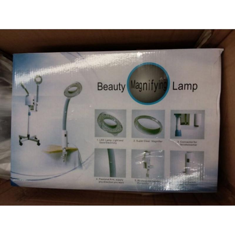 2 in 1 Facial Steamer With 5X Magnifying Lamp For Salon Spa Beauty