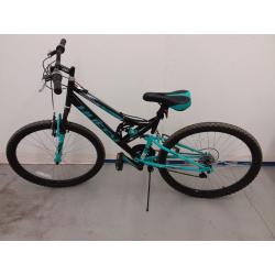 26 Trail Runner Women's Full Suspension Mountain Bike, Black