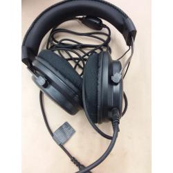 Over-ear Gaming Headset, 6ft Cable and Built-in Mic with Nano Receiver, for PC