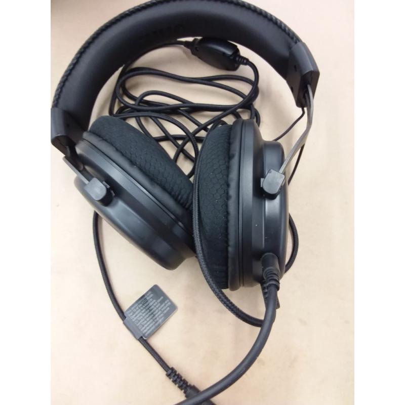 Over-ear Gaming Headset, 6ft Cable and Built-in Mic with Nano Receiver, for PC