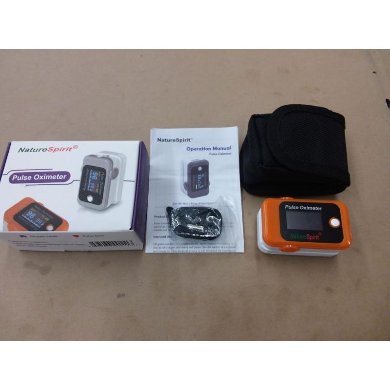 Fingertip Pulse Oximeter, Bluetooth Wireless, Telehealth Ready | 1 Each | Carewe