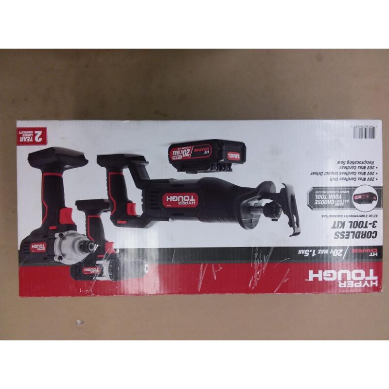 Cordless 3-tool kit