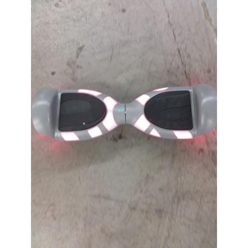 Litho X Hoverboard | Weight Limit 220 lb, 12+ | Grey